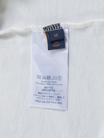 260120 New high-quality special embroidery craft T-shirt