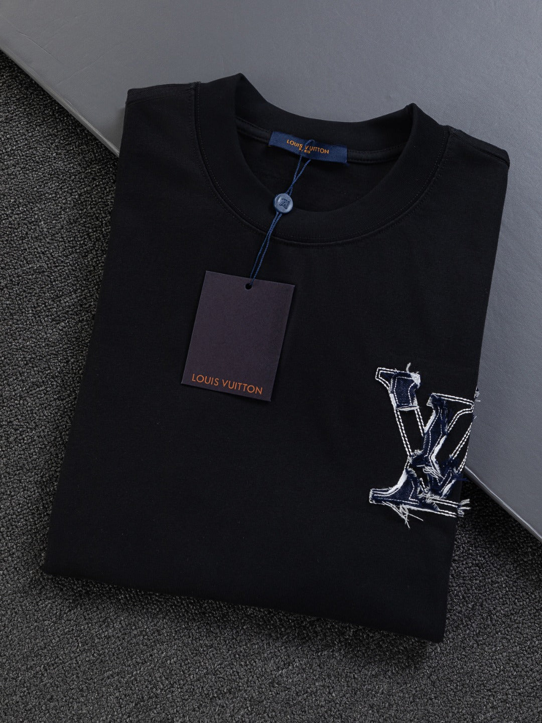 260120 New high-quality special embroidery craft T-shirt