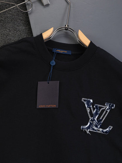 260120 New high-quality special embroidery craft T-shirt