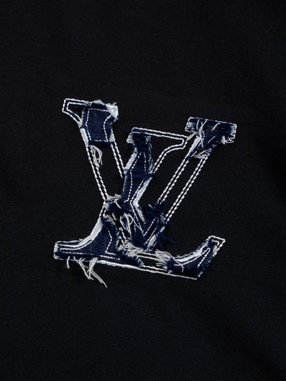260120 New high-quality special embroidery craft T-shirt