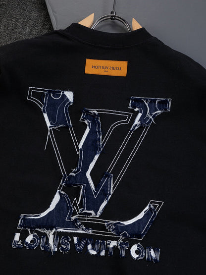 260120 New high-quality special embroidery craft T-shirt