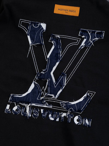 260120 New high-quality special embroidery craft T-shirt