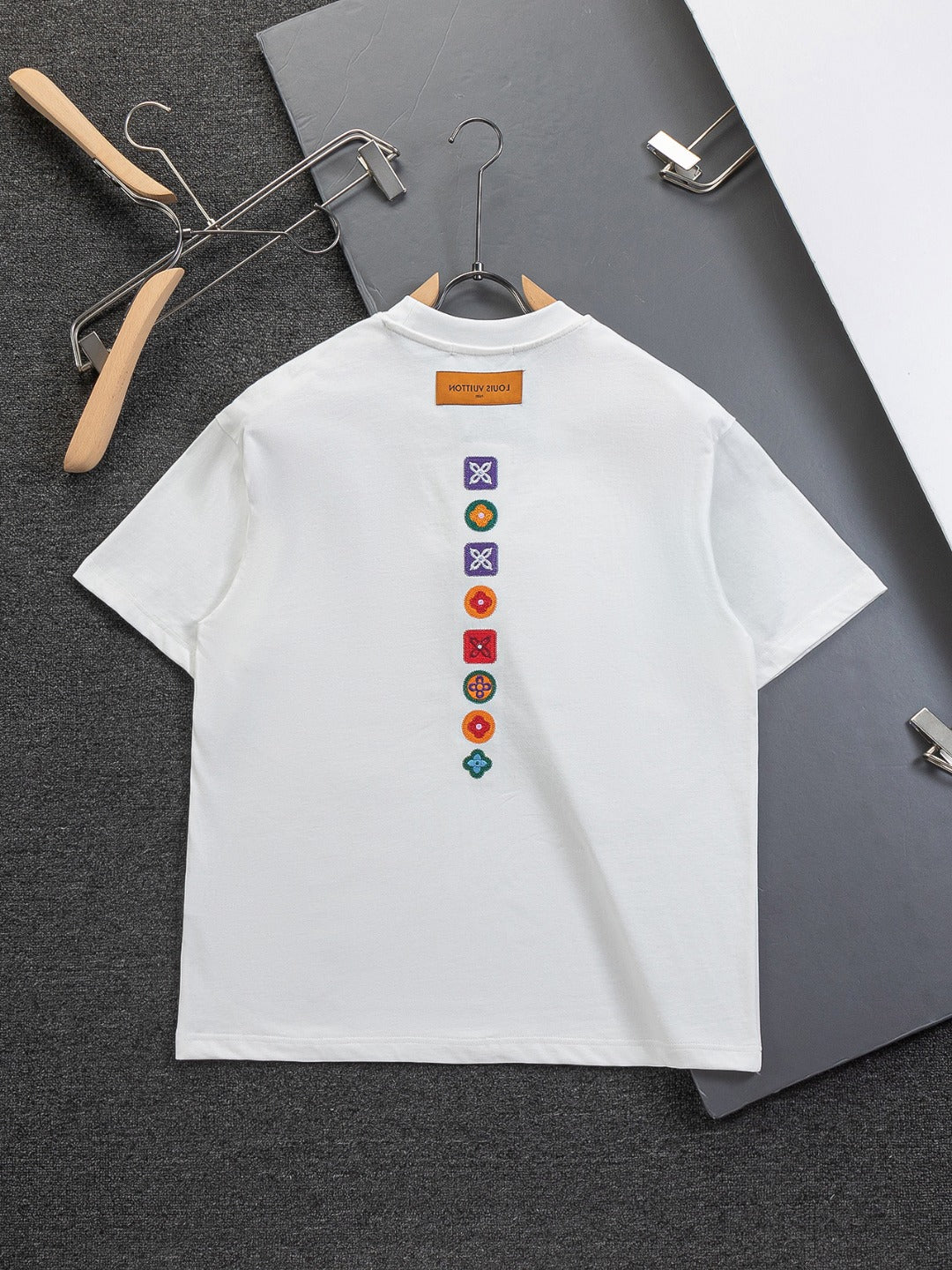260120 New high-quality special embroidery craft T-shirt