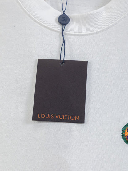 260120 New high-quality special embroidery craft T-shirt
