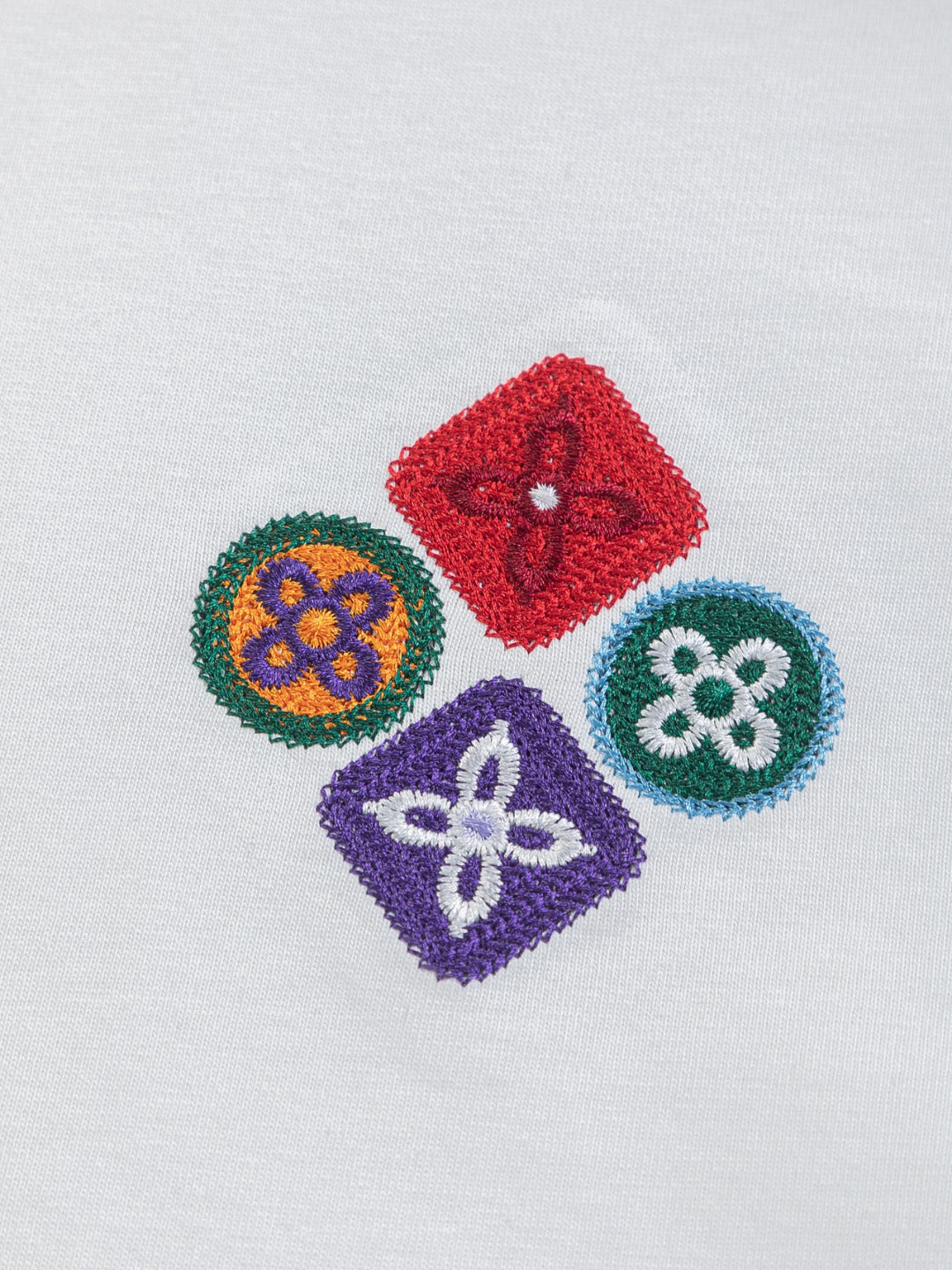 260120 New high-quality special embroidery craft T-shirt