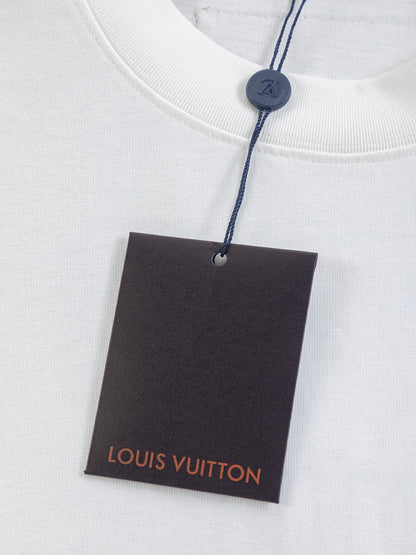 260120 New high-quality special embroidery craft T-shirt