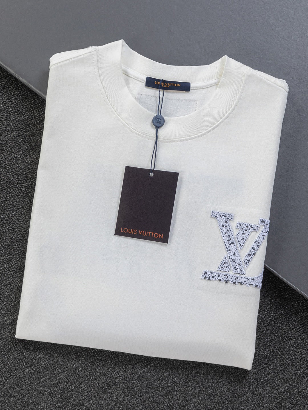 260120 New high-quality special embroidery craft T-shirt
