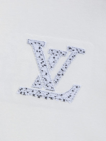 260120 New high-quality special embroidery craft T-shirt