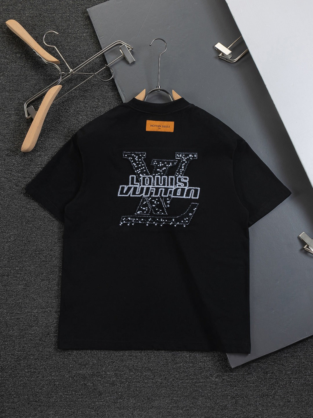260120 New high-quality special embroidery craft T-shirt