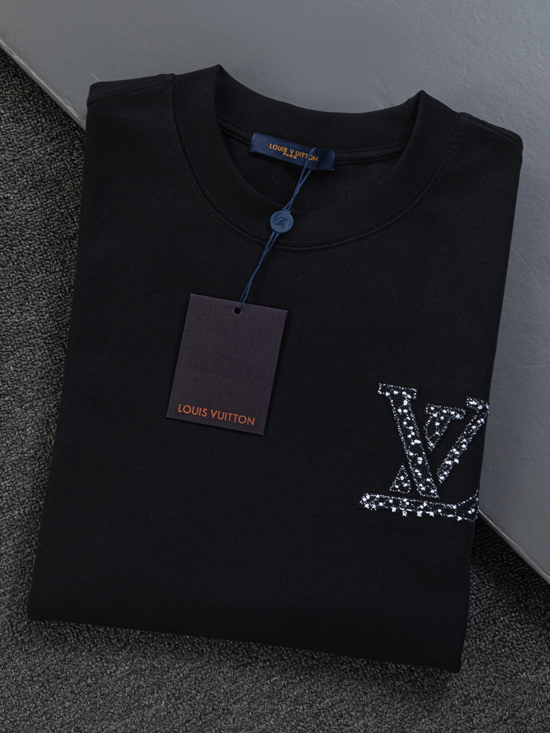 260120 New high-quality special embroidery craft T-shirt