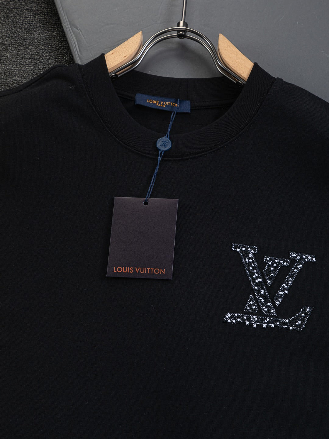 260120 New high-quality special embroidery craft T-shirt
