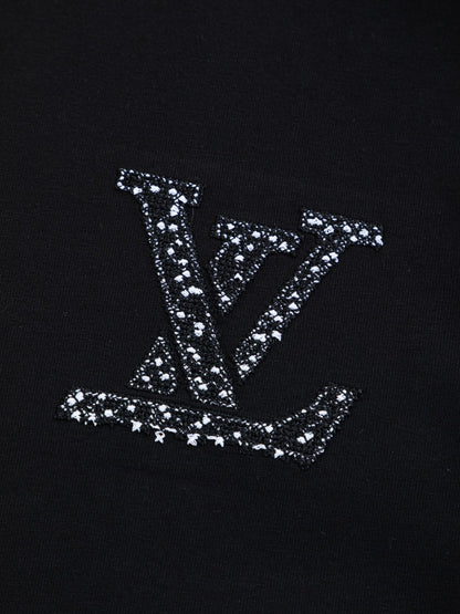 260120 New high-quality special embroidery craft T-shirt