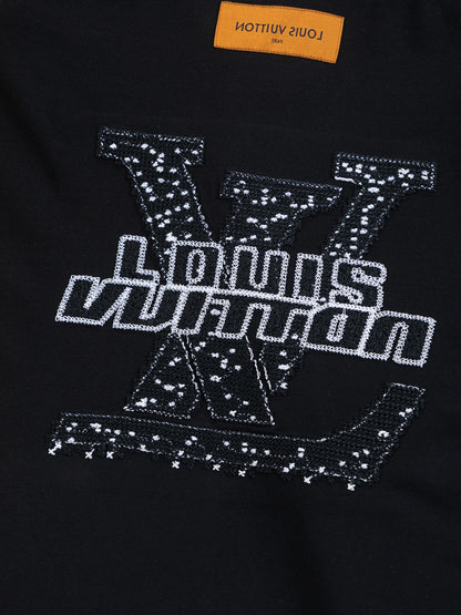 260120 New high-quality special embroidery craft T-shirt
