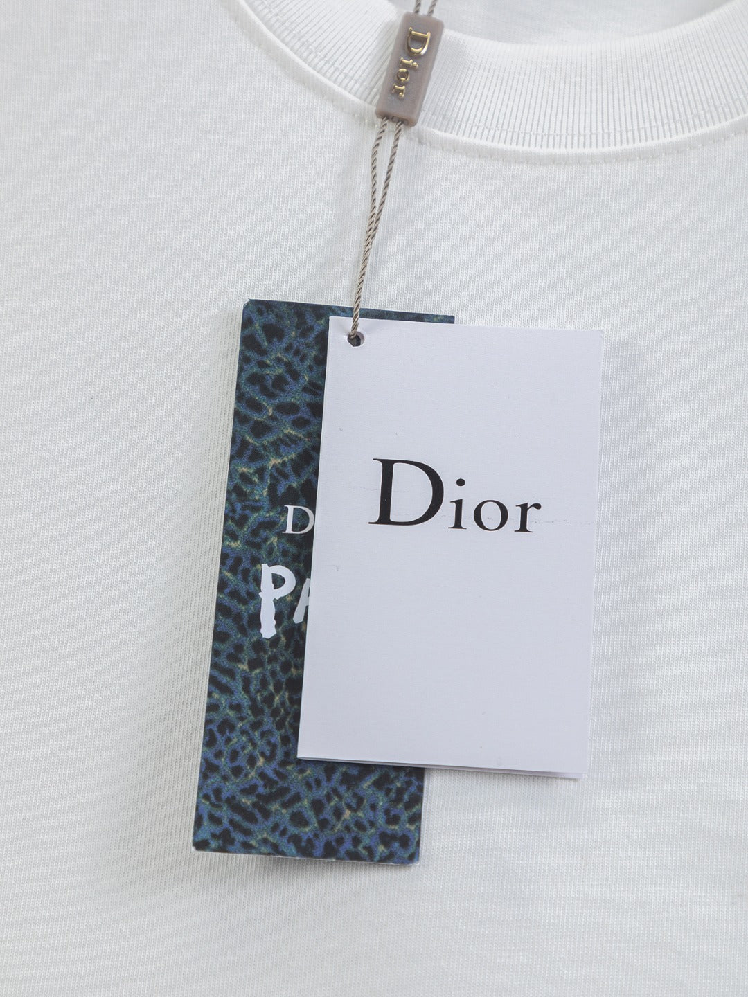 260120 New high-quality embroidered patchwork color-matched T-shirt