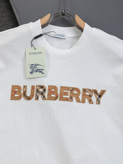 260120 New high-quality classic checkered printed T-shirt