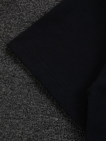 260120 New high-quality classic checkered printed T-shirt