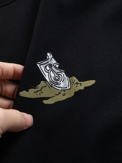 260120 New high-quality, distinctive and creative printed T-shirt