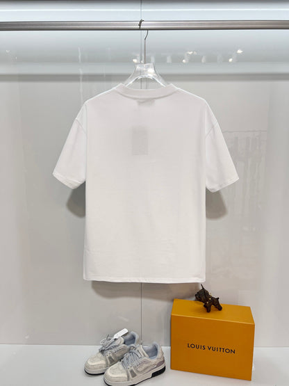260306 New high-quality, distinctive and simple embroidered T-shirt