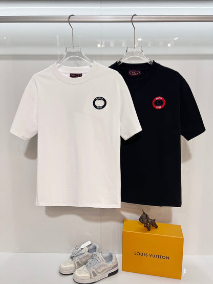 260306 New high-quality, distinctive and simple embroidered T-shirt