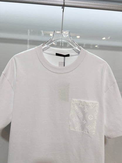 260306 New high-quality printed pocket T-shirt
