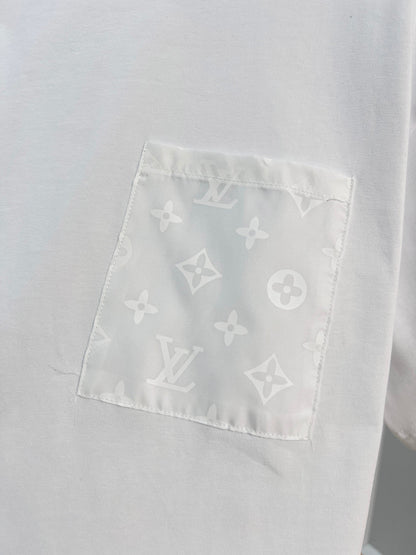 260306 New high-quality printed pocket T-shirt