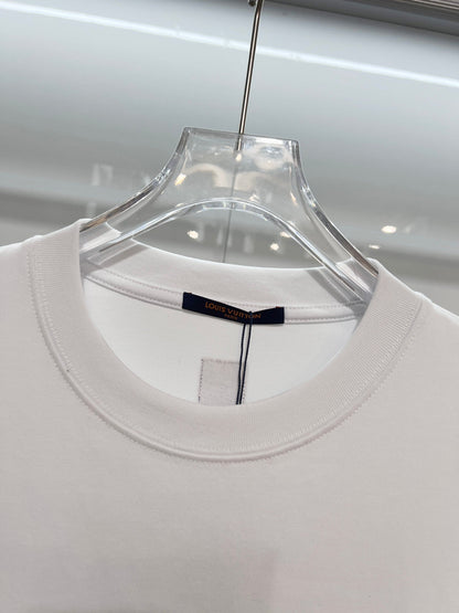 260306 New high-quality printed pocket T-shirt