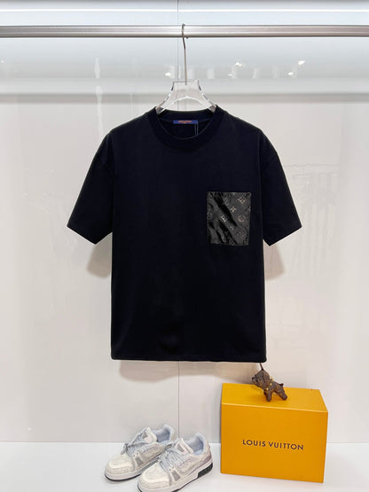 260306 New high-quality printed pocket T-shirt