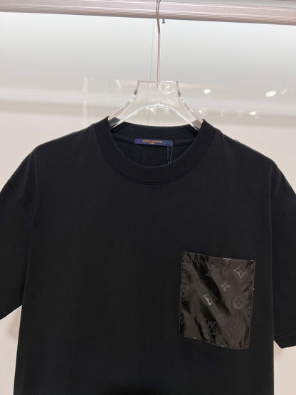 260306 New high-quality printed pocket T-shirt