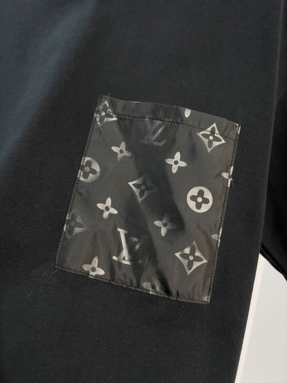 260306 New high-quality printed pocket T-shirt