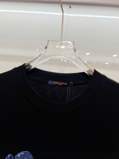 260306 New high-quality shoes with embroidered patches T-shirt