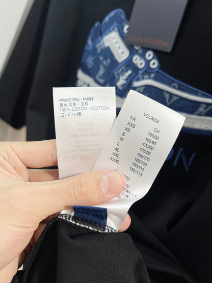 260306 New high-quality shoes with embroidered patches T-shirt