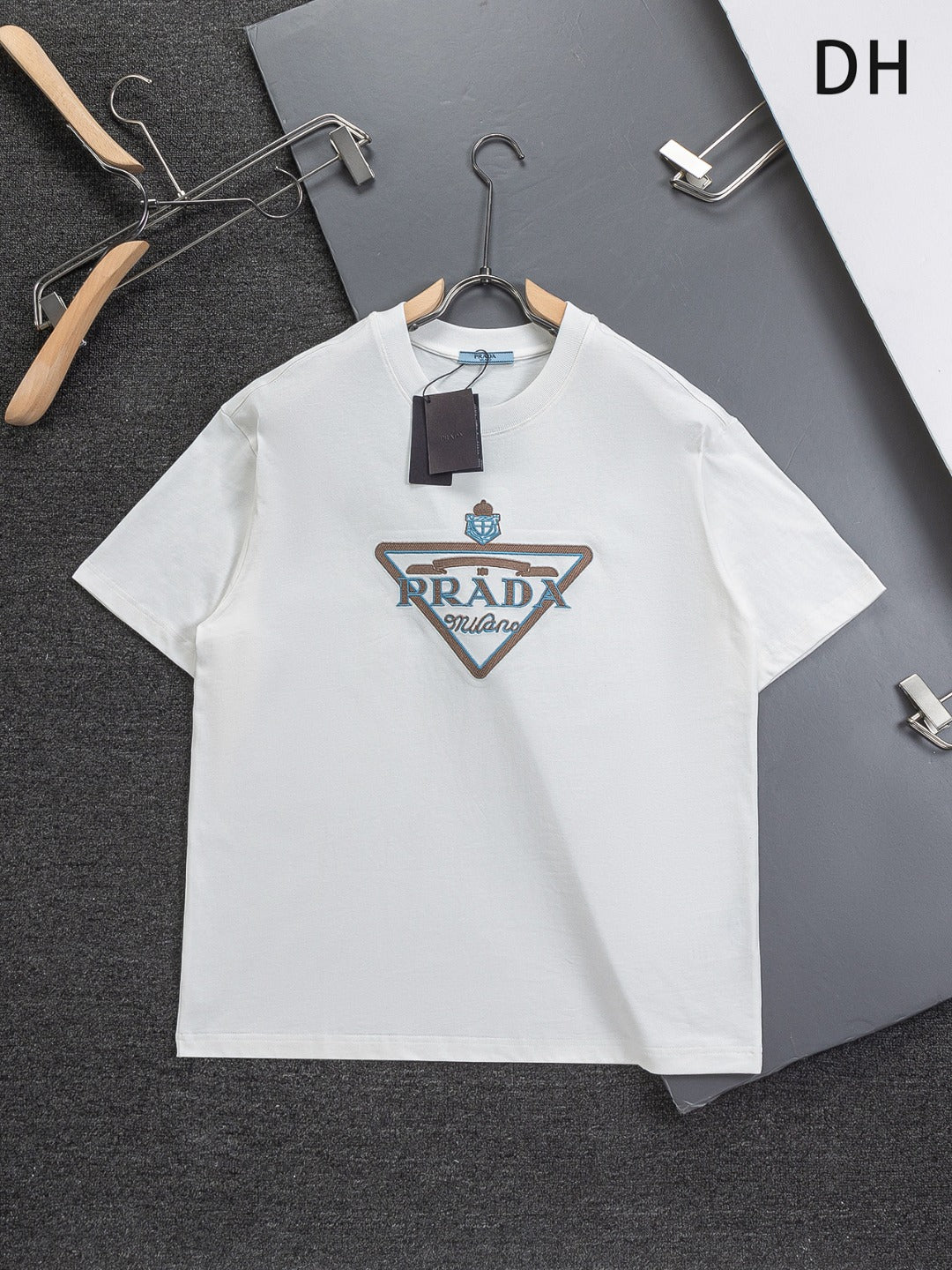 260306 New high-quality large-letter embroidered T-shirt