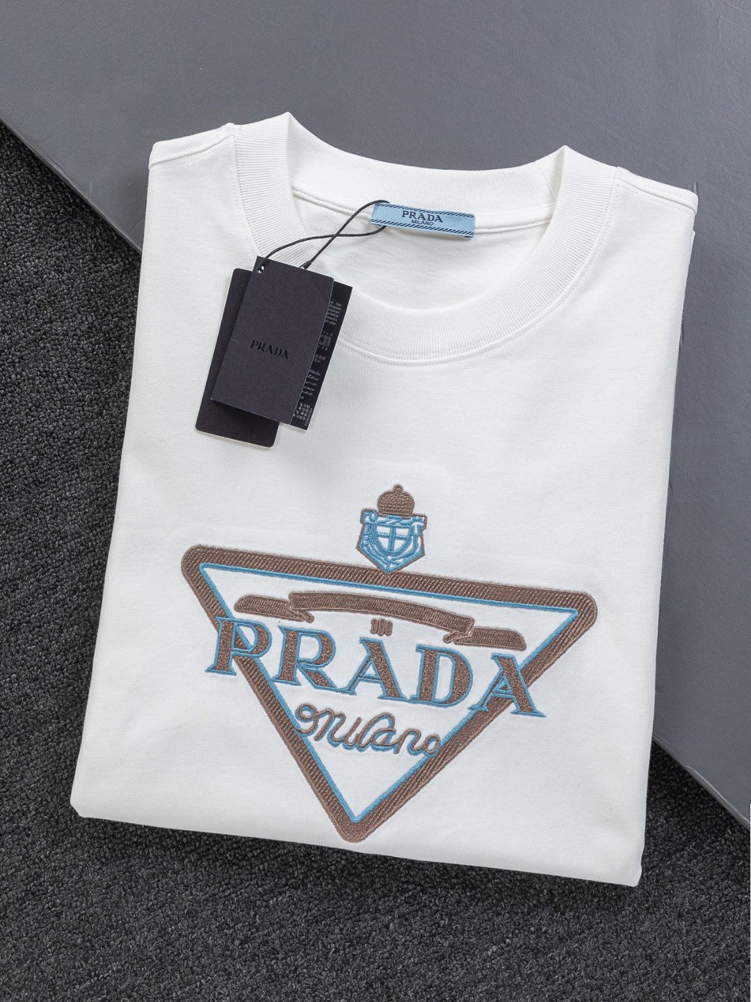 260306 New high-quality large-letter embroidered T-shirt