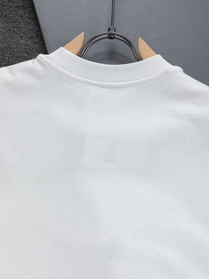 260306 New high-quality large-letter embroidered T-shirt