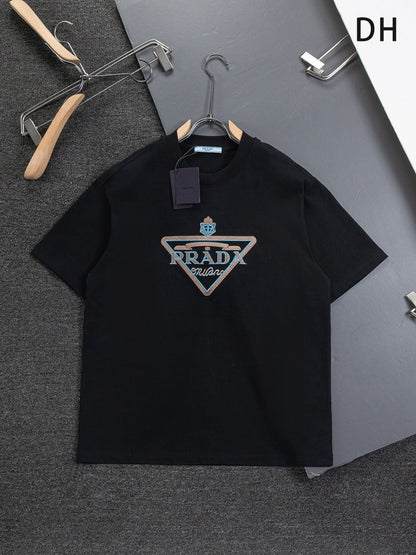 260306 New high-quality large-letter embroidered T-shirt