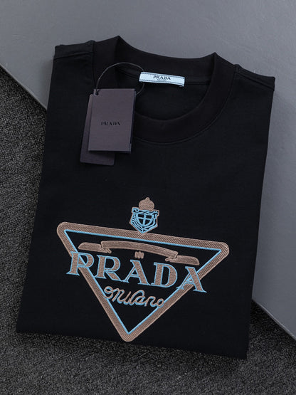 260306 New high-quality large-letter embroidered T-shirt