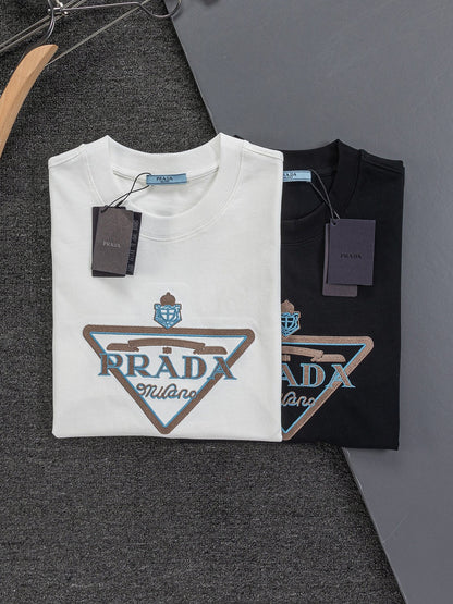 260306 New high-quality large-letter embroidered T-shirt