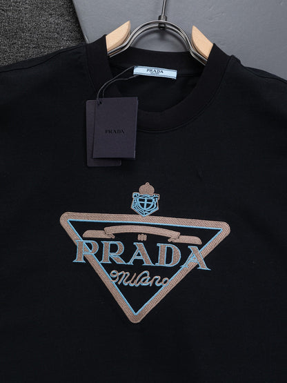 260306 New high-quality large-letter embroidered T-shirt