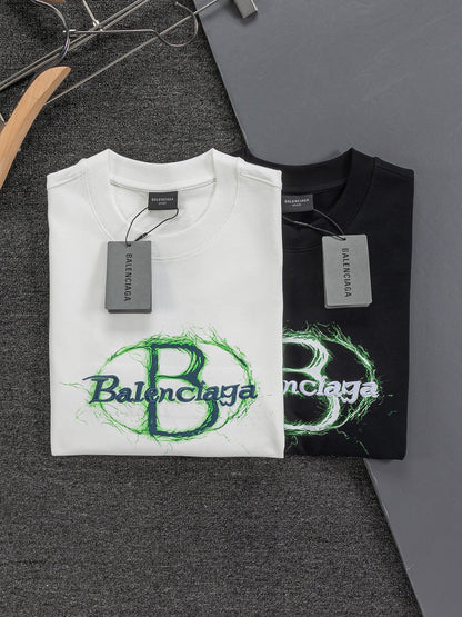 260306 New high-quality large-letter printed T-shirt