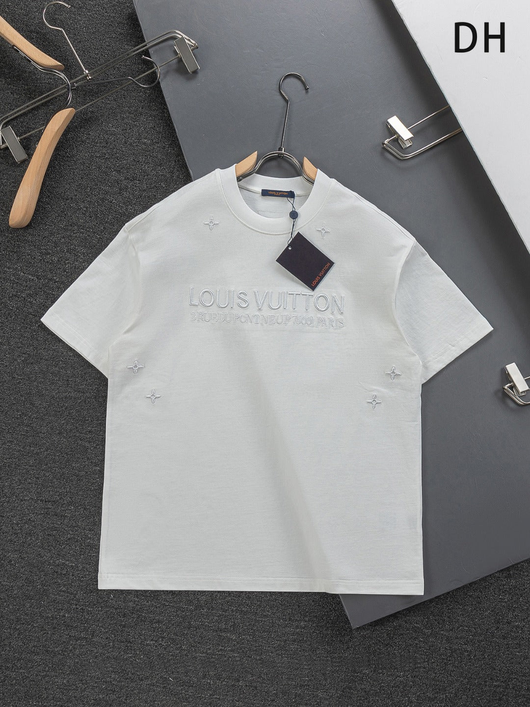260306 New high-quality and simple embroidered T-shirt