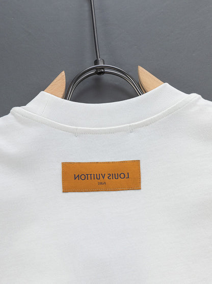 260306 New high-quality and simple embroidered T-shirt