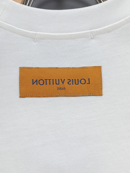 260306 New high-quality and simple embroidered T-shirt