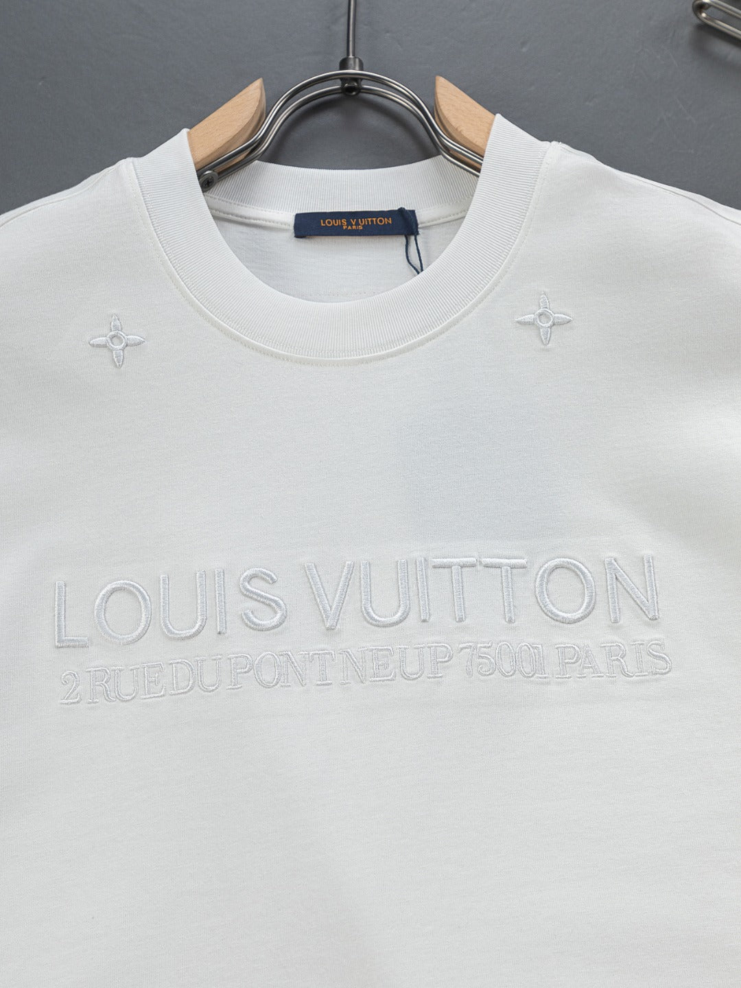 260306 New high-quality and simple embroidered T-shirt