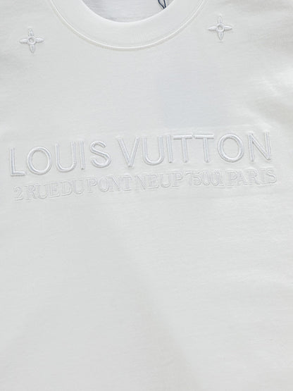 260306 New high-quality and simple embroidered T-shirt