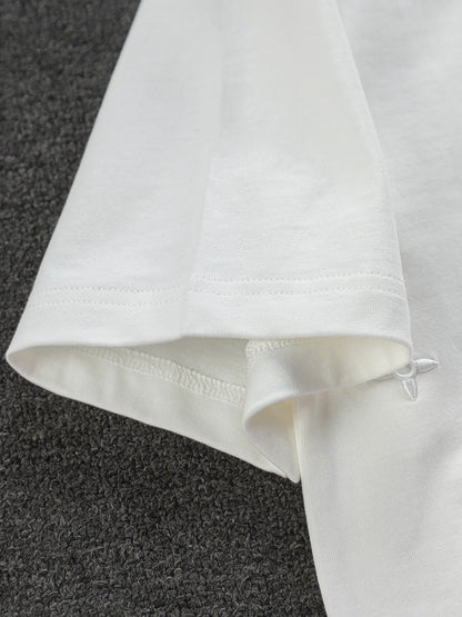 260306 New high-quality and simple embroidered T-shirt