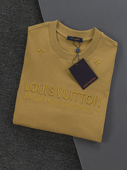 260306 New high-quality and simple embroidered T-shirt