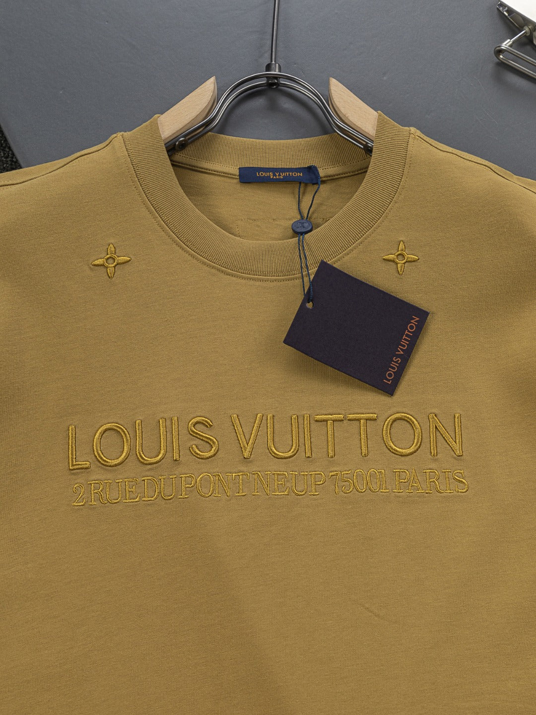 260306 New high-quality and simple embroidered T-shirt