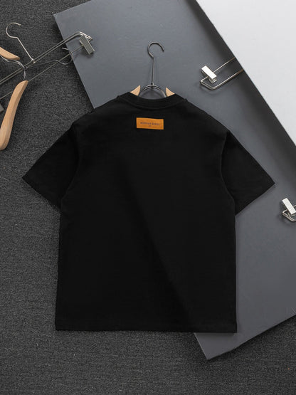 260306 New high-quality and simple embroidered T-shirt