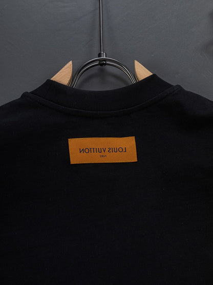 260306 New high-quality and simple embroidered T-shirt