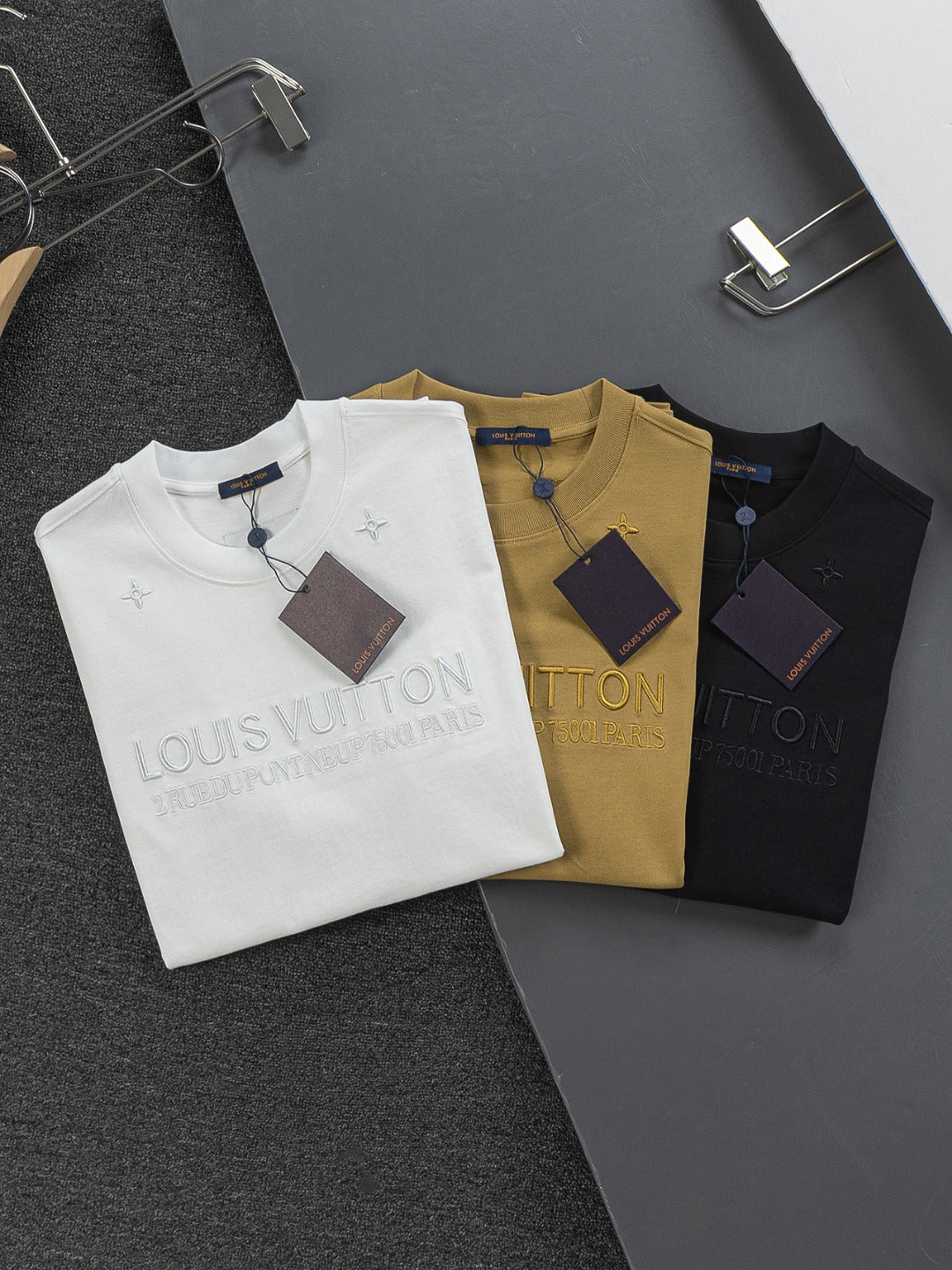 260306 New high-quality and simple embroidered T-shirt